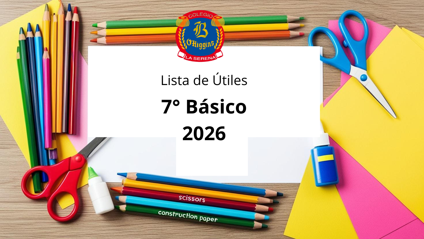 Lista de Útiles Pre-Kinder y Kinder 2025