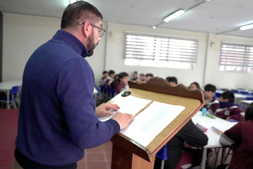 Desayuno de reconocimiento a estudiantes con 100% de asistencia